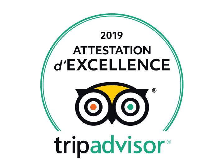 attestation d'excellence trip advisor